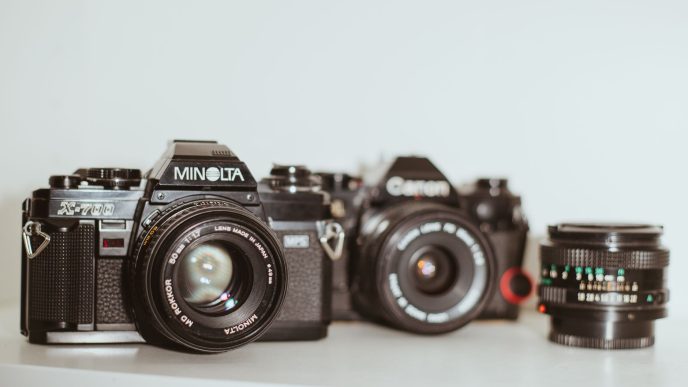 كاميرات عالية التقنية لعشاق التصوير
